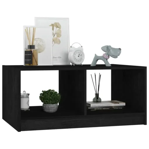 Table Basse en Pin Massif Noire