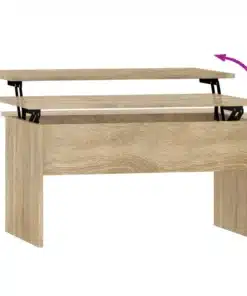 Table Basse Relevable en Bois Sonoma