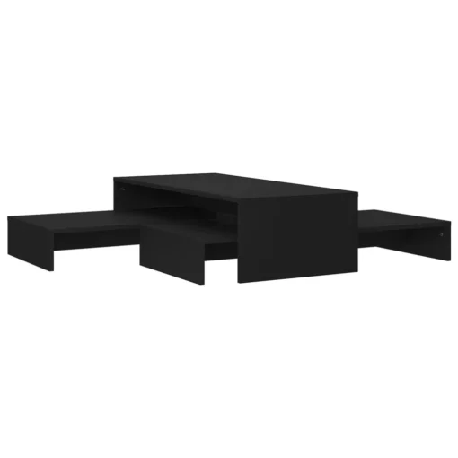 Ensemble de Grandes Tables Basses Nordiques Noires