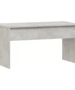 Table Basse Nordique Relevable Gris Béton