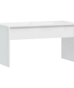 Table Basse Blanche Relevable Extensible