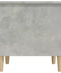 Petite Table Basse Relevable Bois et Gris