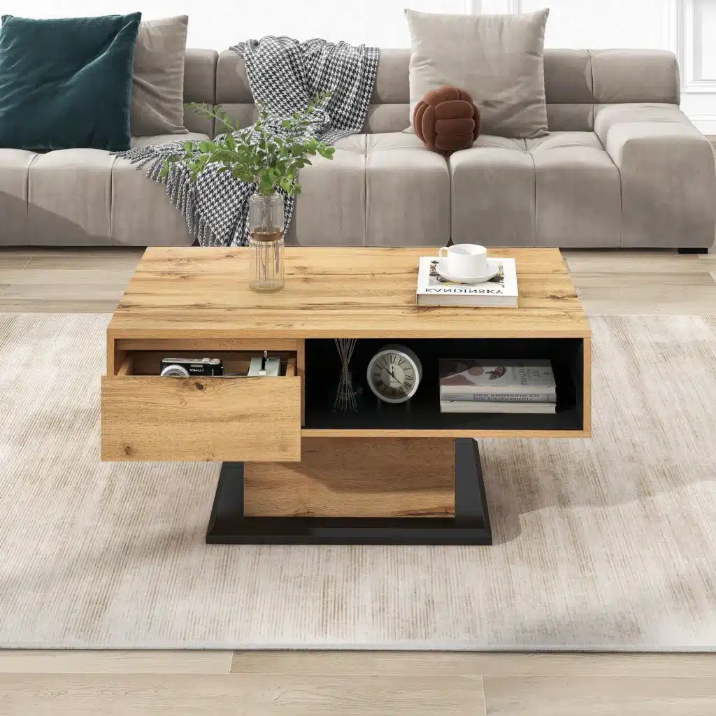 Table Basse en Bois Massif