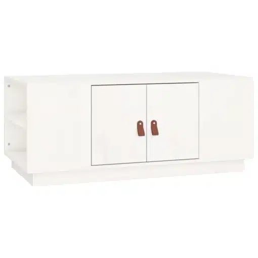 Table Basse Rectangulaire Bois de Pin Blanc