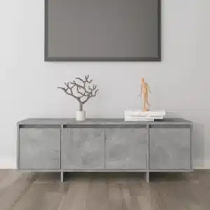 Meuble TV en Bois Gris