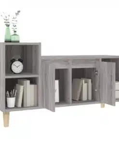 Meuble TV Gris Bois Sonoma