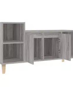 Meuble TV Gris Bois Sonoma