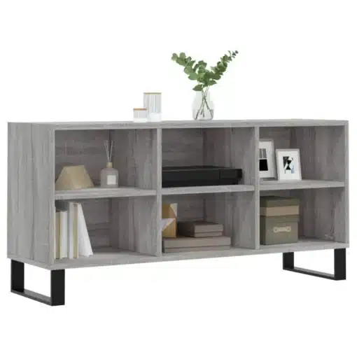 Grand Meuble TV en Bois Sonoma Gris